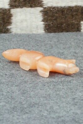 Wolf Zuni Fetish Carving - Rosella Soseeah
