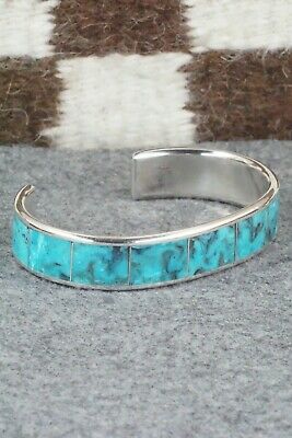 Turquoise & Sterling Silver Bracelet - Larry Loretto