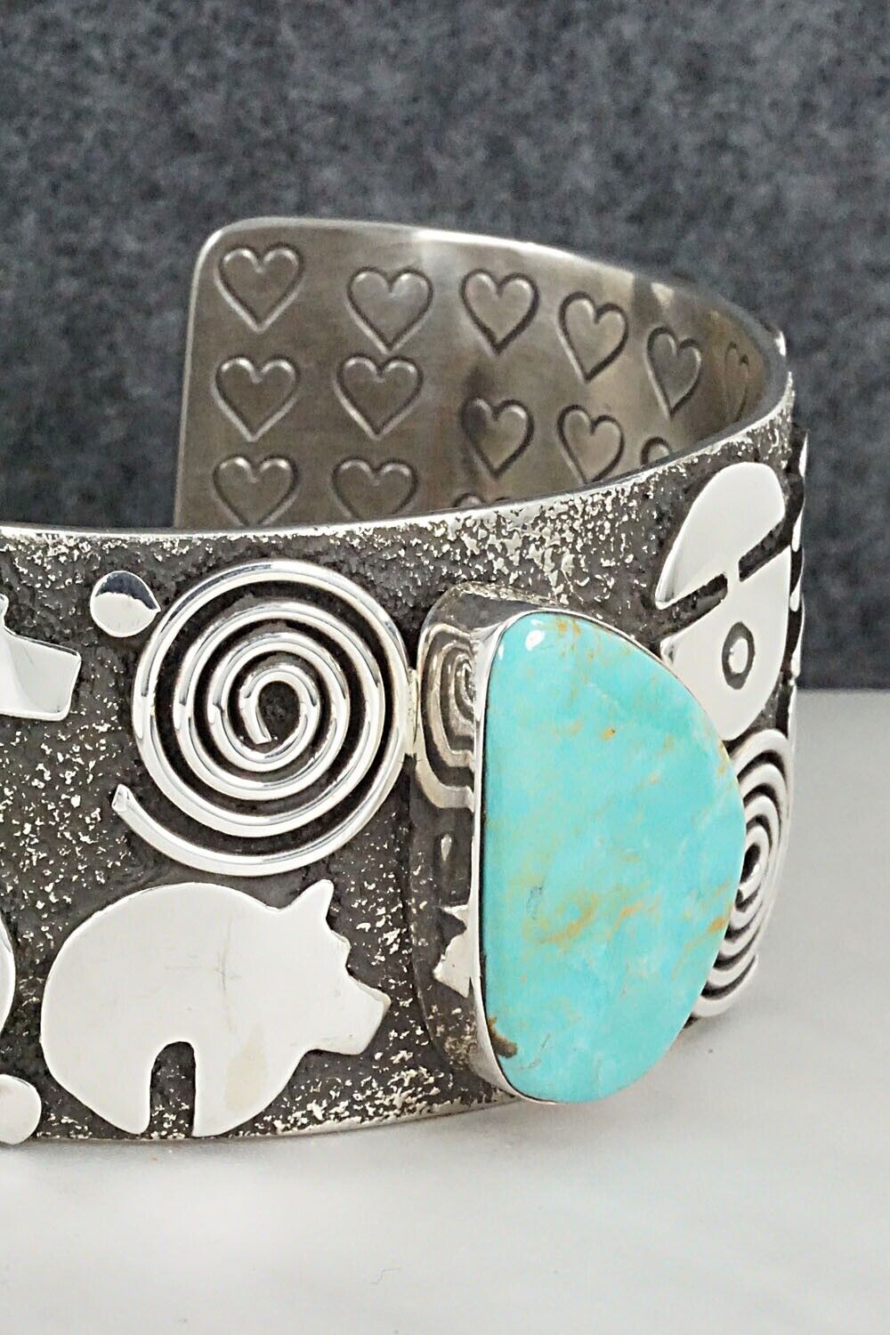Turquoise & Sterling Silver Bracelet - Alex Sanchez