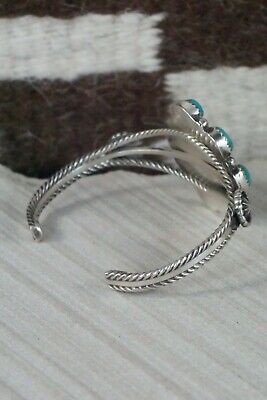 Navajo Turquoise and Sterling Silver Bracelet - Native American