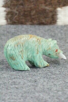 Bear Zuni Fetish Carving - Andres Quandelacy
