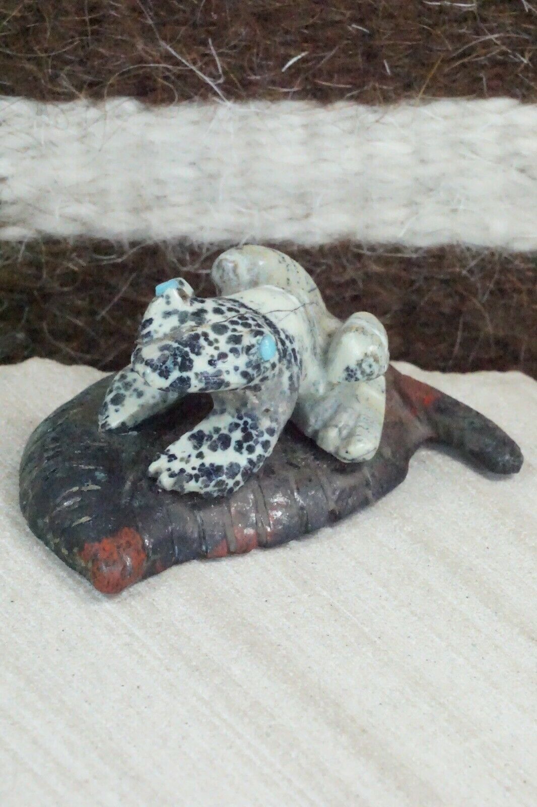 Frog Zuni Fetish Carving - Dan Quam