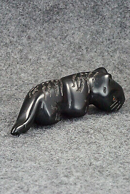 Mountain Lion Zuni Fetish Carving - Justin Red Elk