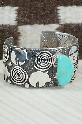 Turquoise & Sterling Silver Bracelet - Alex Sanchez
