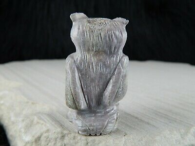 Owl - Zuni Fetish - Allison White - Zuni Owl Carving - Native American - High Lonesome Trading