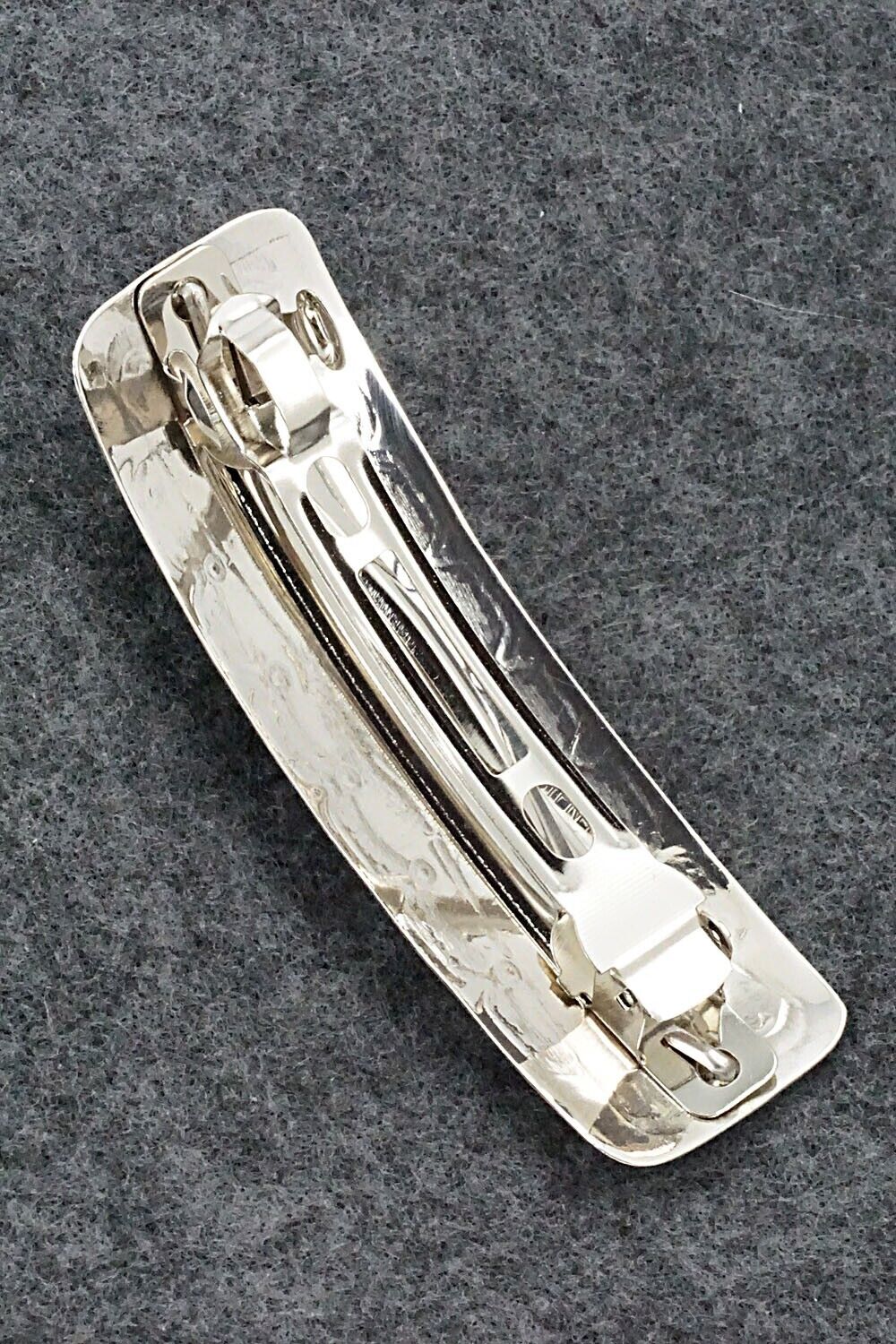 Turquoise & Sterling Silver Hair Barrette - Jolene Begay