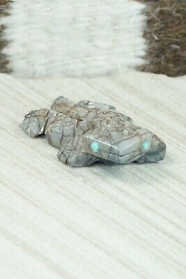Horned Toad Zuni Fetish Carving - Carl Etsate