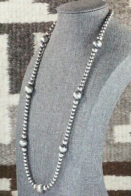 Sterling Silver Navajo Pearl Necklace - Jan Mariano