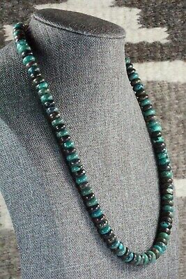 Turquoise & Sterling Silver Necklace - Navajo
