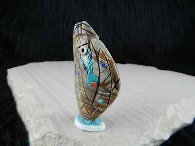 Corn Maiden - Zuni Fetish - Vickie Quandelacy - Zuni Corn Maiden Carving - High Lonesome Trading