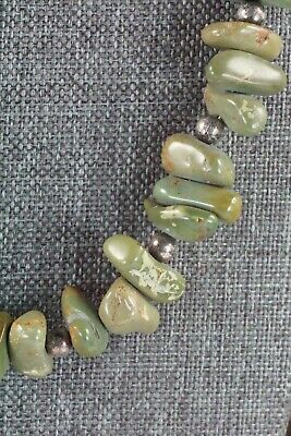 Turquoise & Sterling Silver Necklace - Navajo