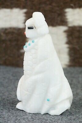 Corn Maiden Zuni Fetish Carving - Derrick Kaamasee