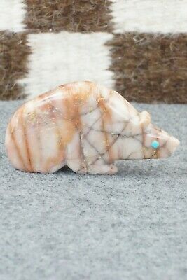 Bear Zuni Fetish Carving - Ronnie Lunasee