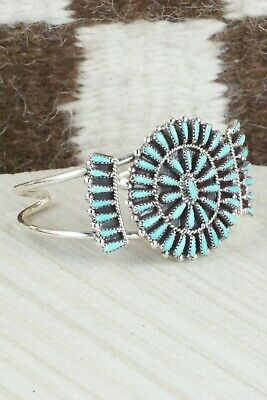 Turquoise & Sterling Silver Bracelet - Judy Wallace