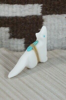 Wolf Zuni Fetish Carving - Herbert Halate