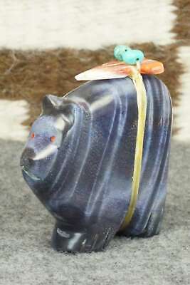 Bear Zuni Fetish Carving - Daphne Quam