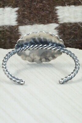 Navajo Sterling Silver Bracelet - Irvin Tsosie