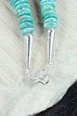 Turquoise & Sterling Silver Necklace - Louise Joe - High Lonesome Trading