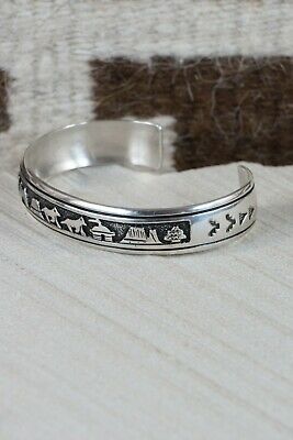 Navajo Sterling Silver Bracelet - Richard Singer - High Lonesome Trading