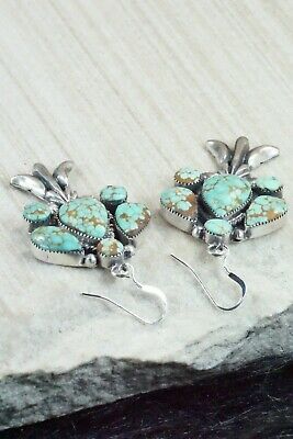 Turquoise & Sterling Silver Earrings - Bobby Platero
