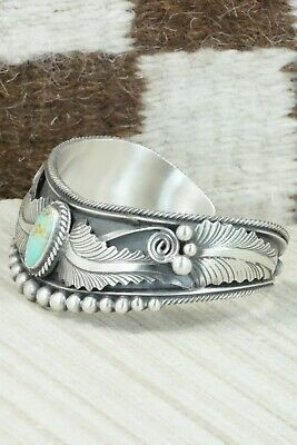 Turquoise & Sterling Silver Bracelet - Tom Lewis