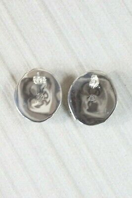 Navajo Turquoise and Sterling Silver Earrings - Sadie Jim - High Lonesome Trading