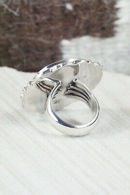 Turquoise and Sterling Silver Ring - Bucky Belin - Size 6