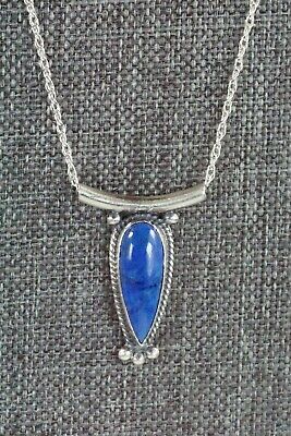 Lapis & Sterling Silver Necklace - Sharon McCarthy