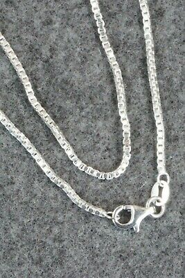 Sterling Silver Chain Necklace - Sterling Silver 18"