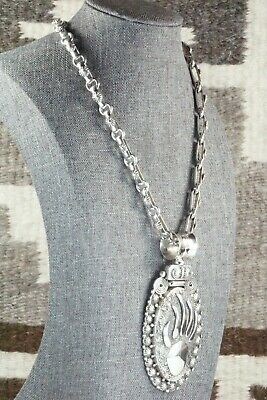 Sterling Silver Chain Necklace & Pendant - Ben Begay