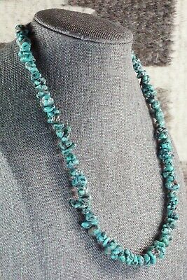 Turquoise & Sterling Silver Necklace - Louise Joe