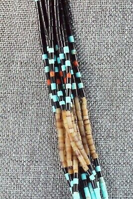 Turquoise, Coral and Shell Necklace - Frank Ortiz