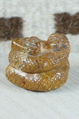 Rattlesnake Zuni Fetish Carving - Farlan Quam - High Lonesome Trading
