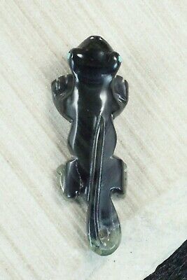 Lizard Zuni Fetish Carving - Fabian Tsethlikai