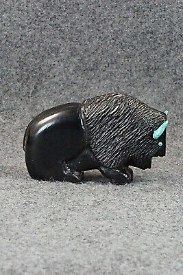 Buffalo Zuni Fetish Carving - Mike Tucson