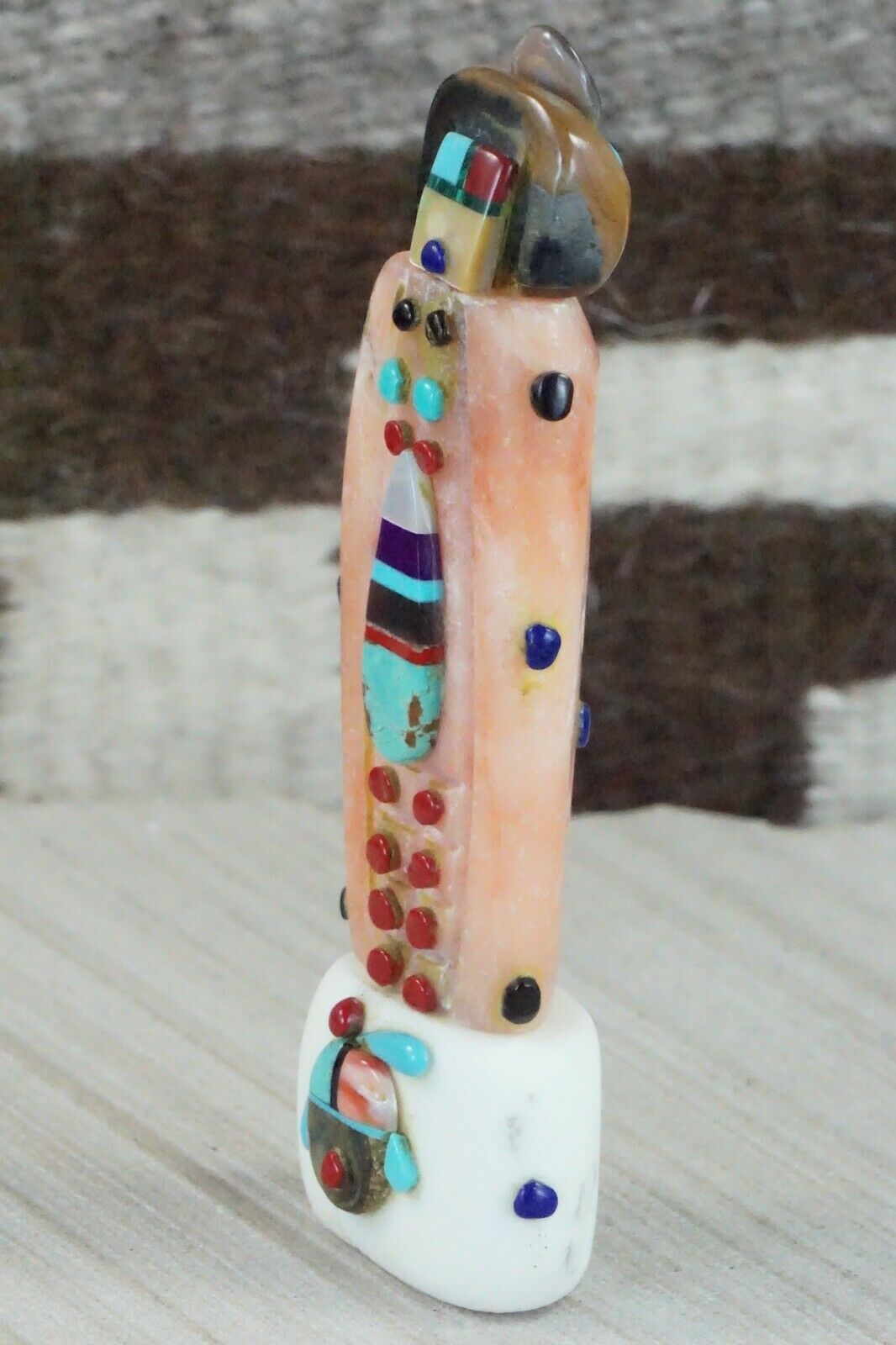 Corn Maiden Zuni Fetish Carving - Roger Shebola