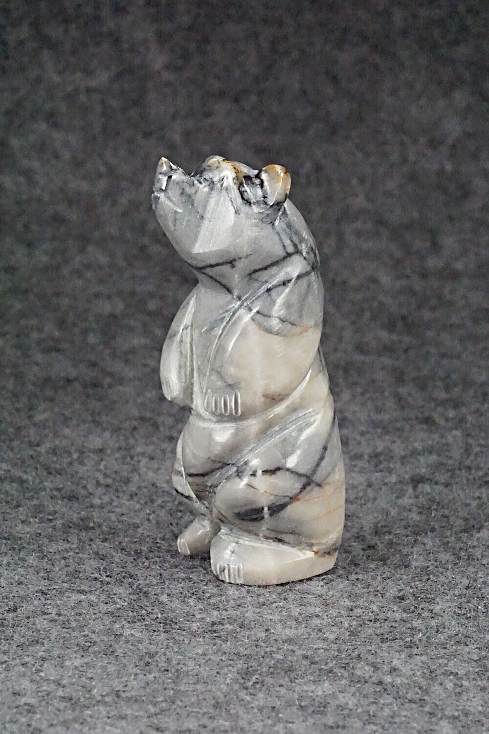 Bear Navajo Fetish Carving - Albert Livingston