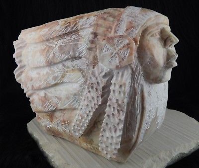 Chief Navajo Fetish Carving - Harrison Keith - High Lonesome Trading