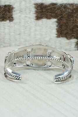 Zuni Turquoise & Sterling Silver Bracelet - Native American