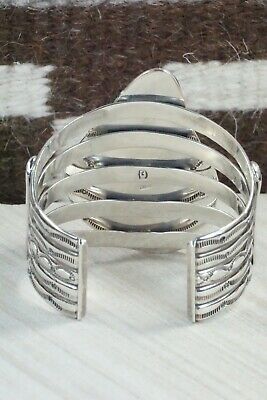 Turquoise & Sterling Silver Bracelet - Raymond Delgarito