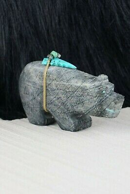 Bear Zuni Fetish Carving - Douglas Martza - High Lonesome Trading