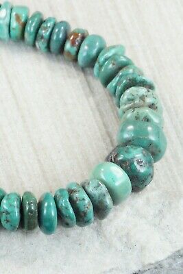 Turquoise & Sterling Silver Necklace - Navajo
