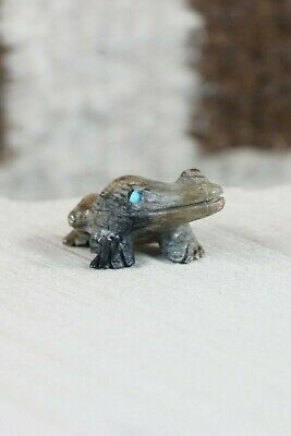 Frog Zuni Fetish Carving - Dane Malani - High Lonesome Trading
