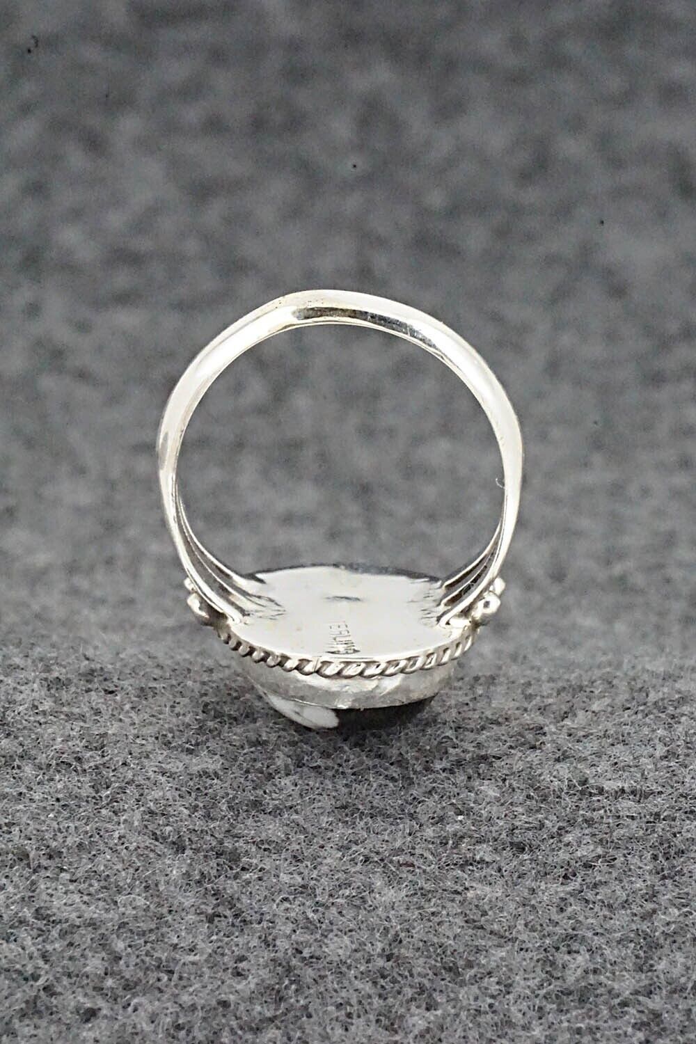 White Buffalo & Sterling Silver Ring - Grace Kenneth - Size 7