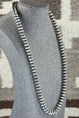 Sterling Silver Navajo Pearl Necklace - Jan Mariano