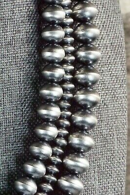 Sterling Silver Navajo Pearl Necklace - Preston Haley