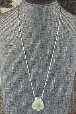 Turquoise & Sterling Silver Necklace - Annie Spencer