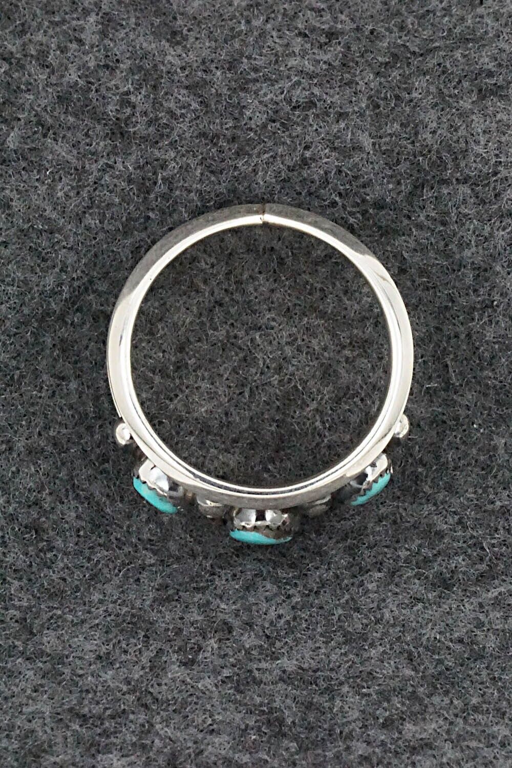 Turquoise & Sterling Silver Ring - Paul Largo - Size 10