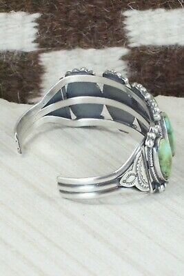 Turquoise and Sterling Silver Bracelet - Thomas Yazzie