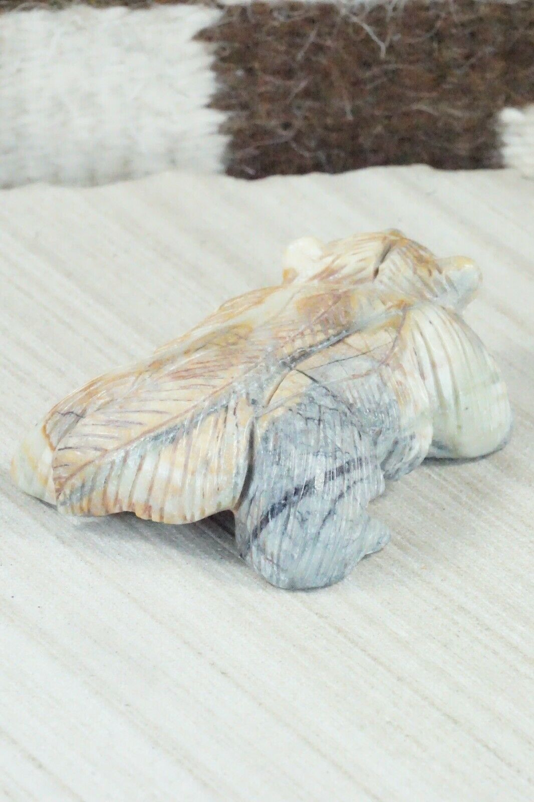 Badger Zuni Fetish Carving - Allison White